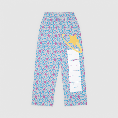 PAJAMA PANT STAR POWER PINK