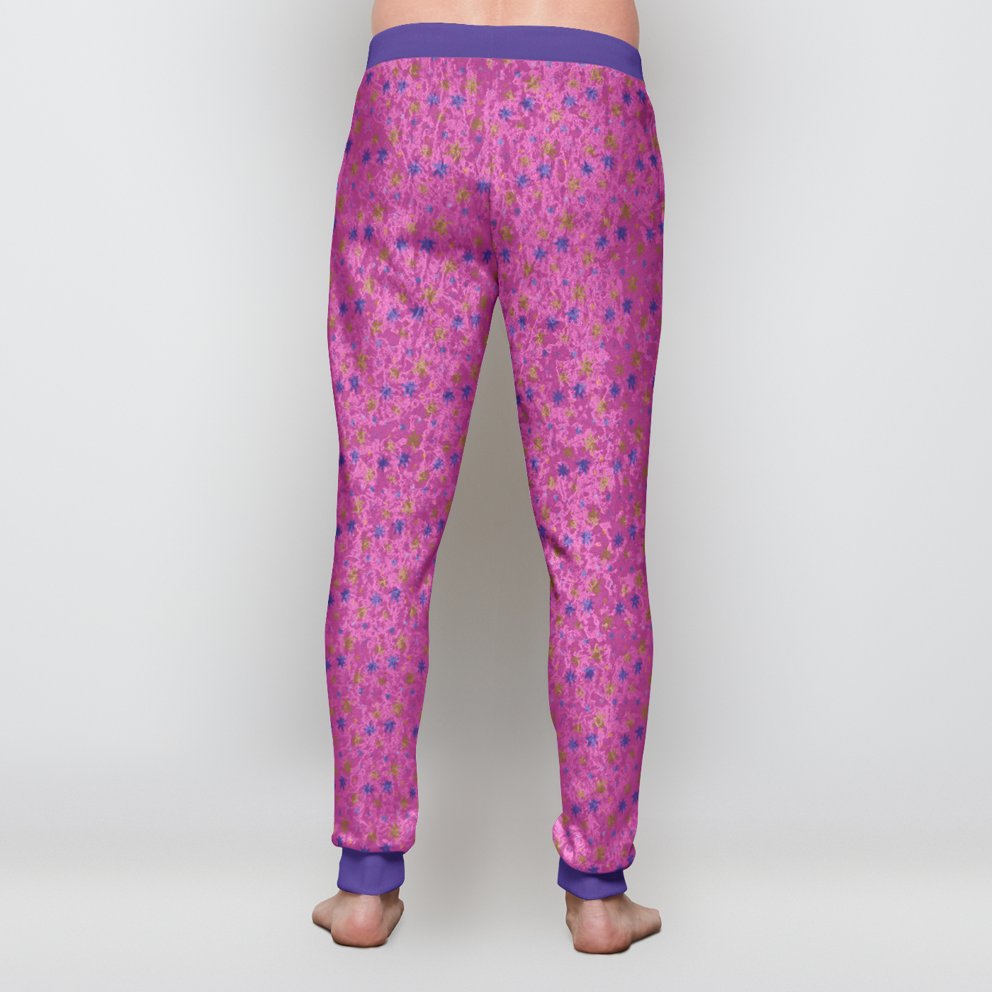 VELVET JOGGER STAR TRIPPER PURPLE