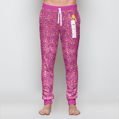 VELVET JOGGER STARDUST PINK