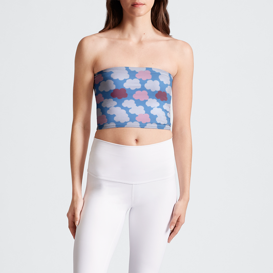 TUBE TOP CLOUD CANDY BLUE