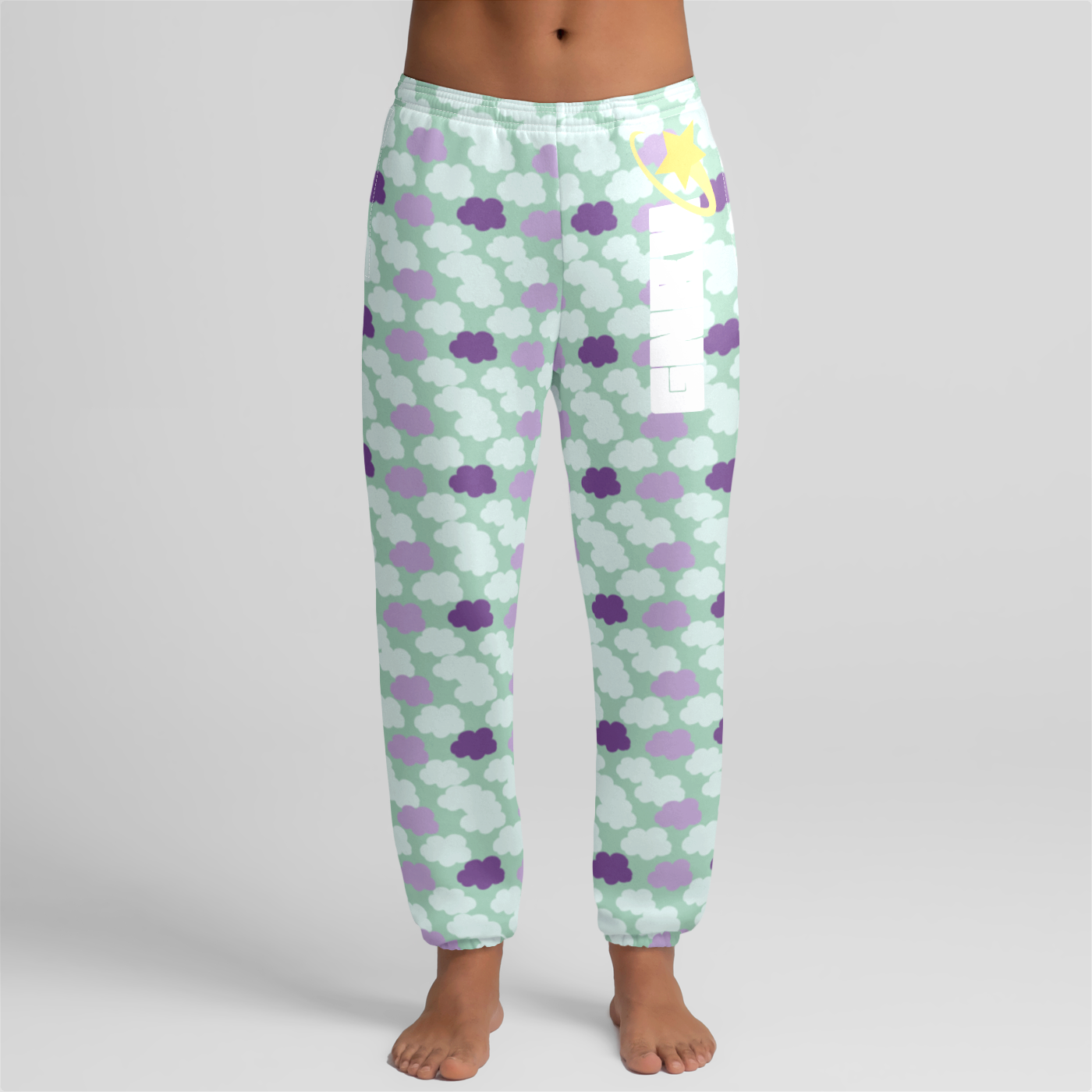 SWEATPANT CLOUD CANDY GREEN