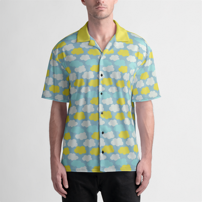 BUTTON UP SHIRT CLOUD CANDY YELLOW