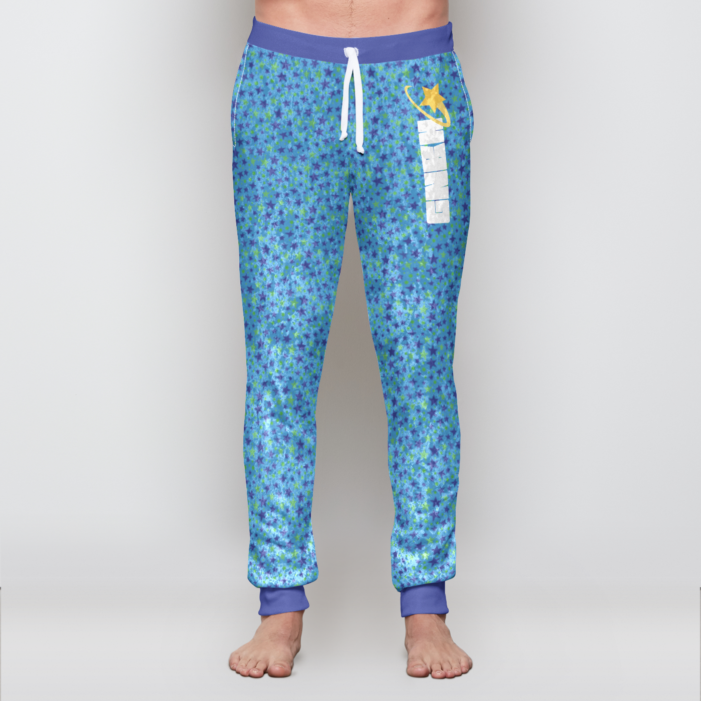 VELVET JOGGER STARDUST INDIGO