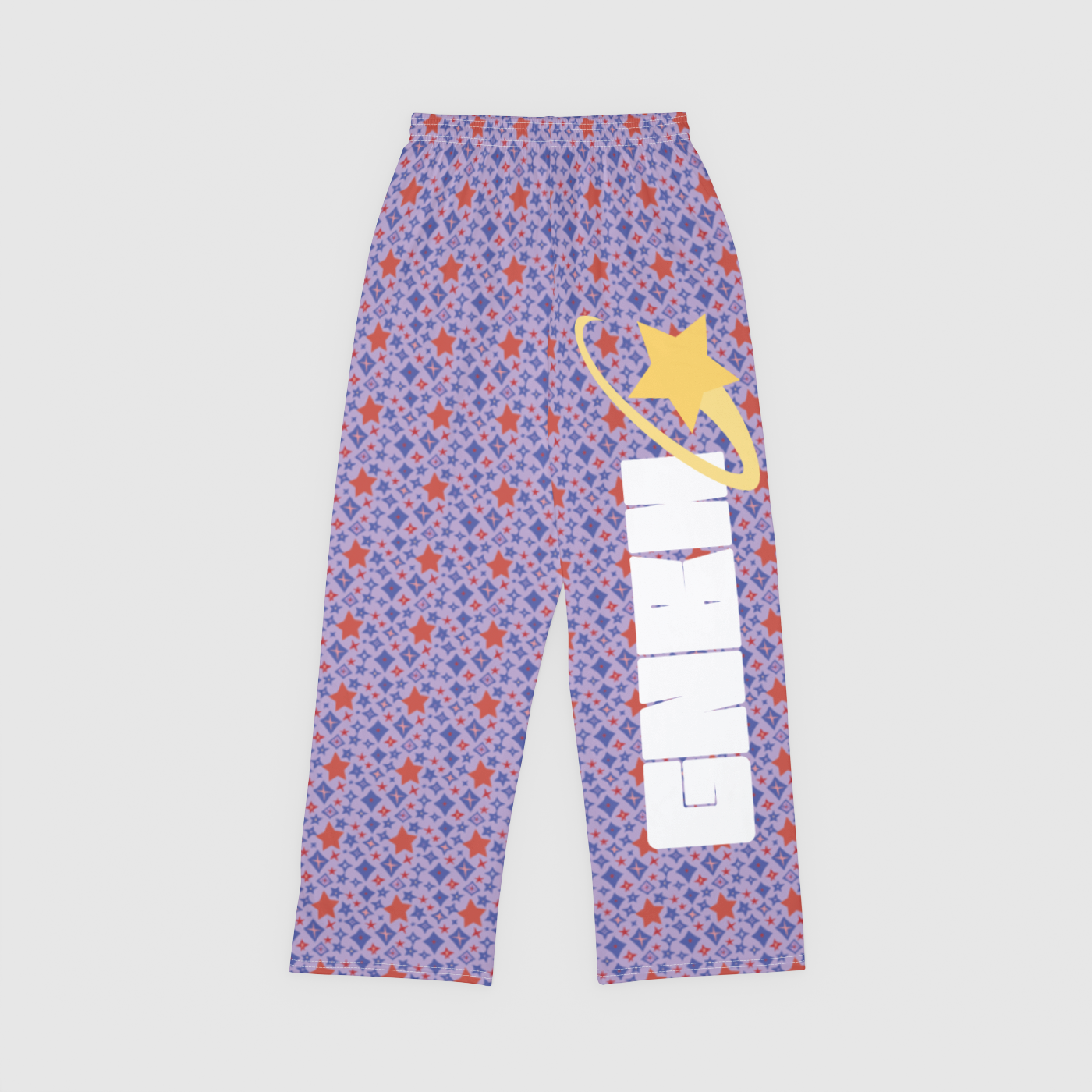 PAJAMA PANT STAR POWER RED