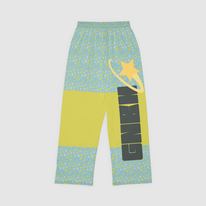 PAJAMA PANT WITH COLOR BLOCK STARDUST YELLOW