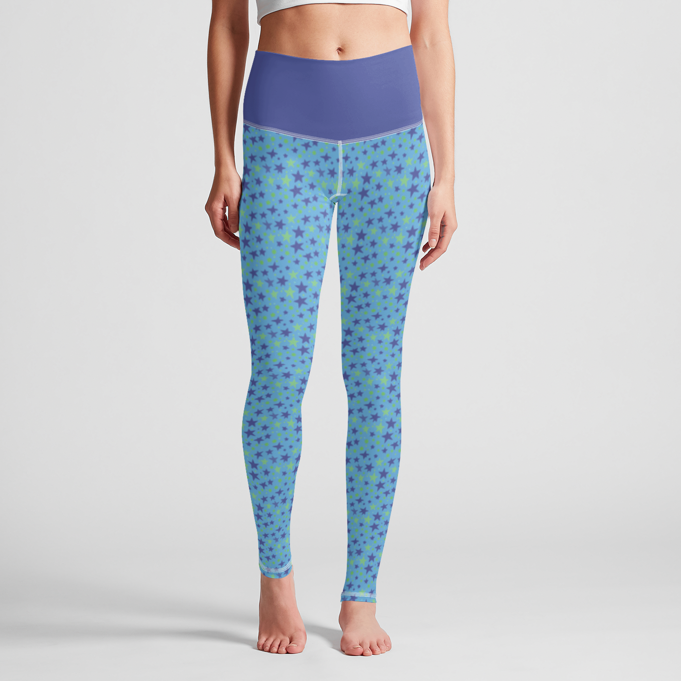 HIGH WAIST LEGGING STARDUST INDIGO