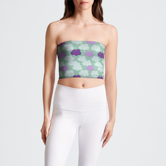 TUBE TOP CLOUD CANDY GREEN