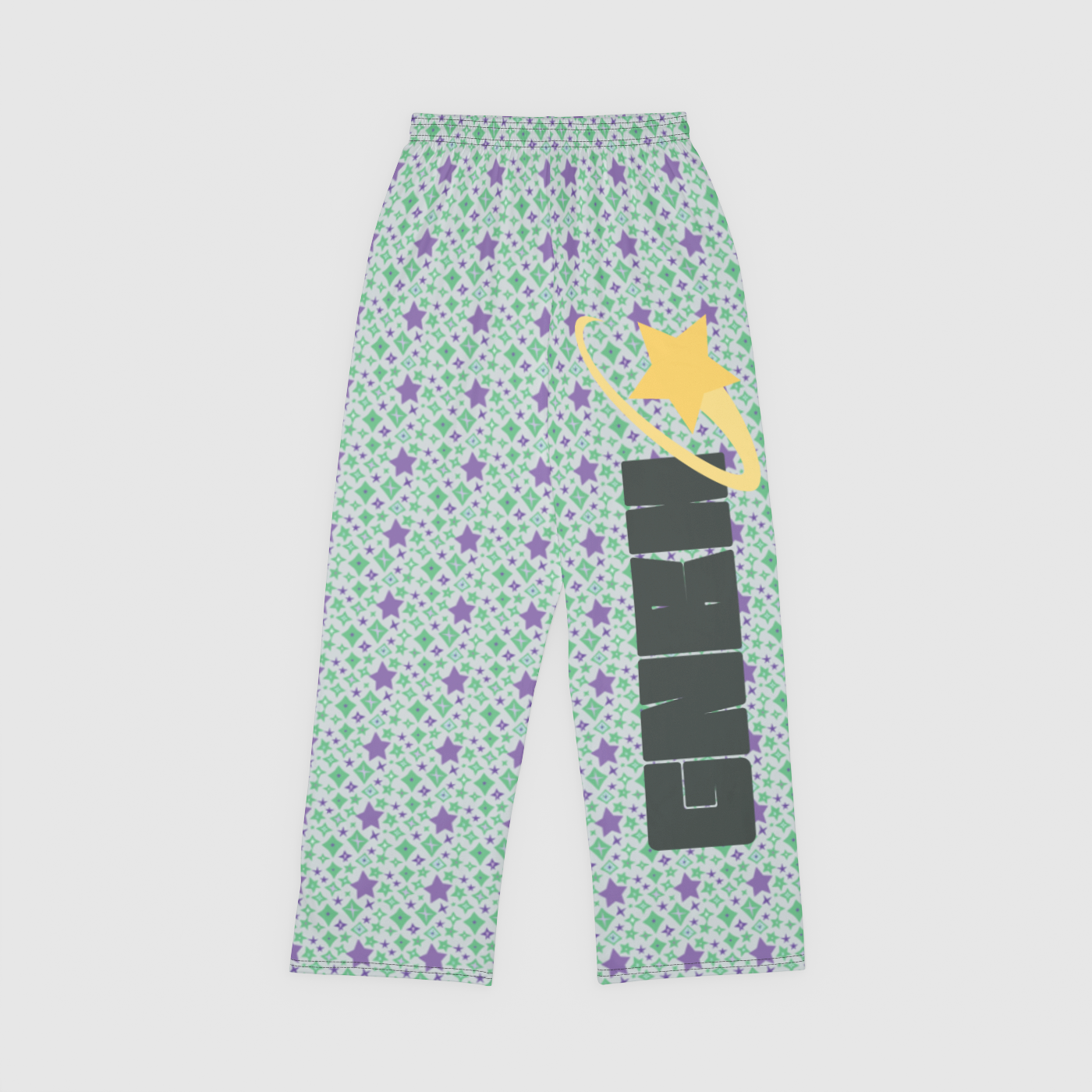 PAJAMA PANT STAR POWER PURPLE