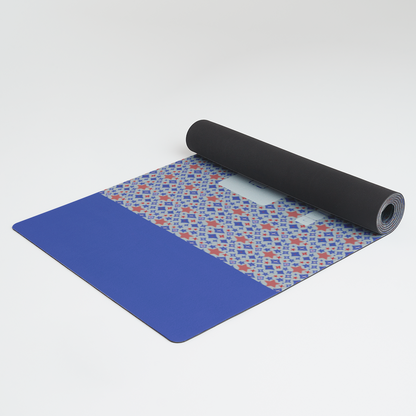 LUXE YOGA MAT STAR POWER INDIGO