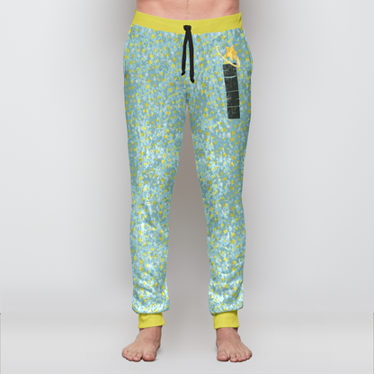 VELVET JOGGER STARDUST YELLOW