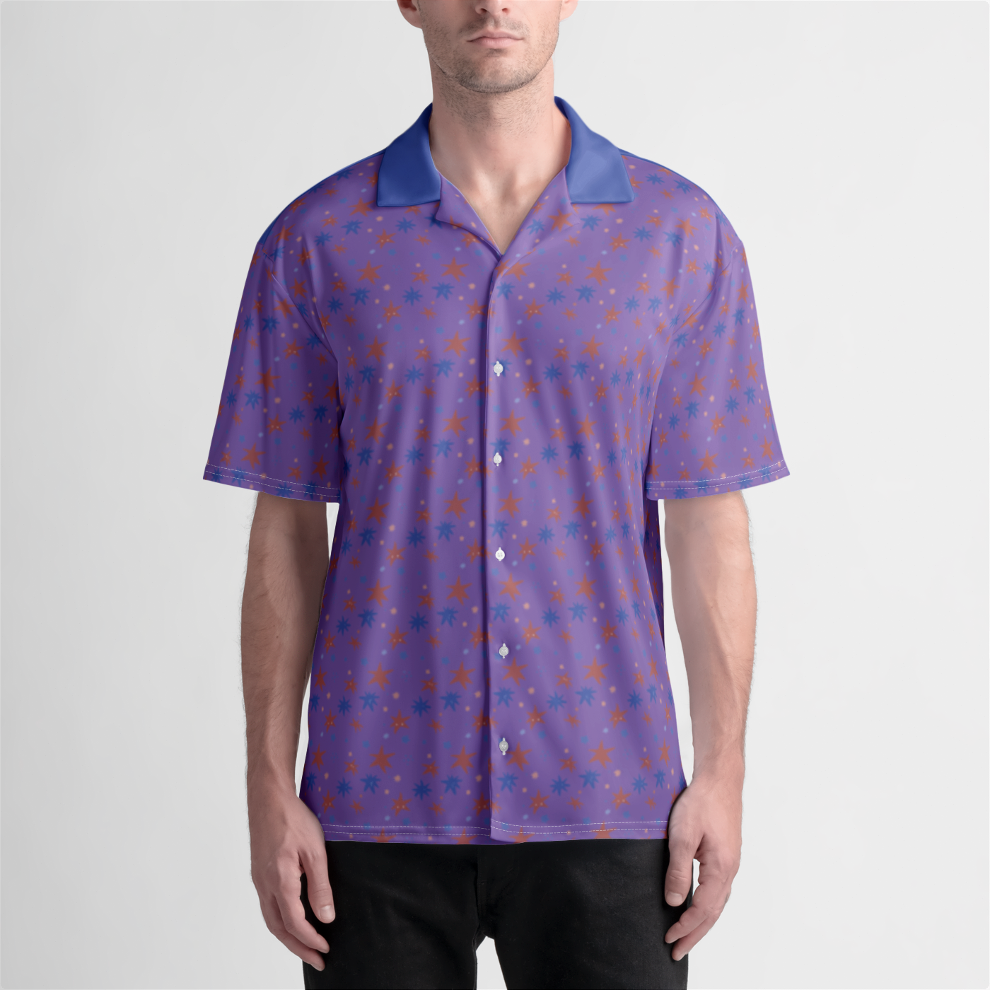 BUTTON UP SHIRT STAR TRIPPER INDIGO