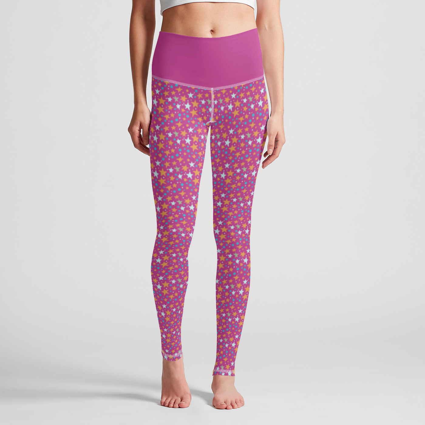 HIGH WAIST LEGGING STARDUST PINK