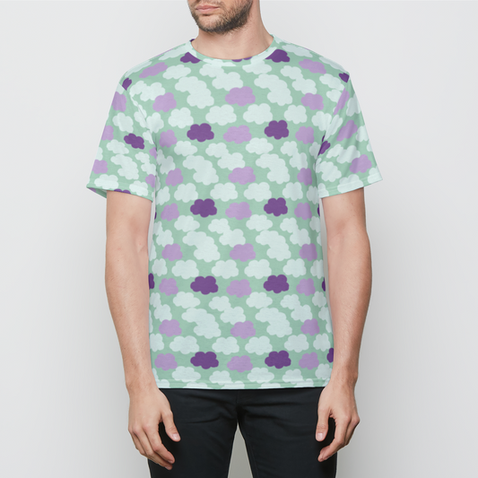 CREWNECK TEE CLOUD CANDY GREEN