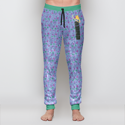 VELVET JOGGER STAR TRIPPER AQUA