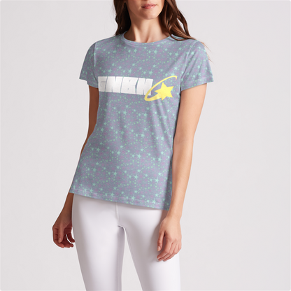 CLASSIC BOYFRIEND TEE STARDUST TEAL