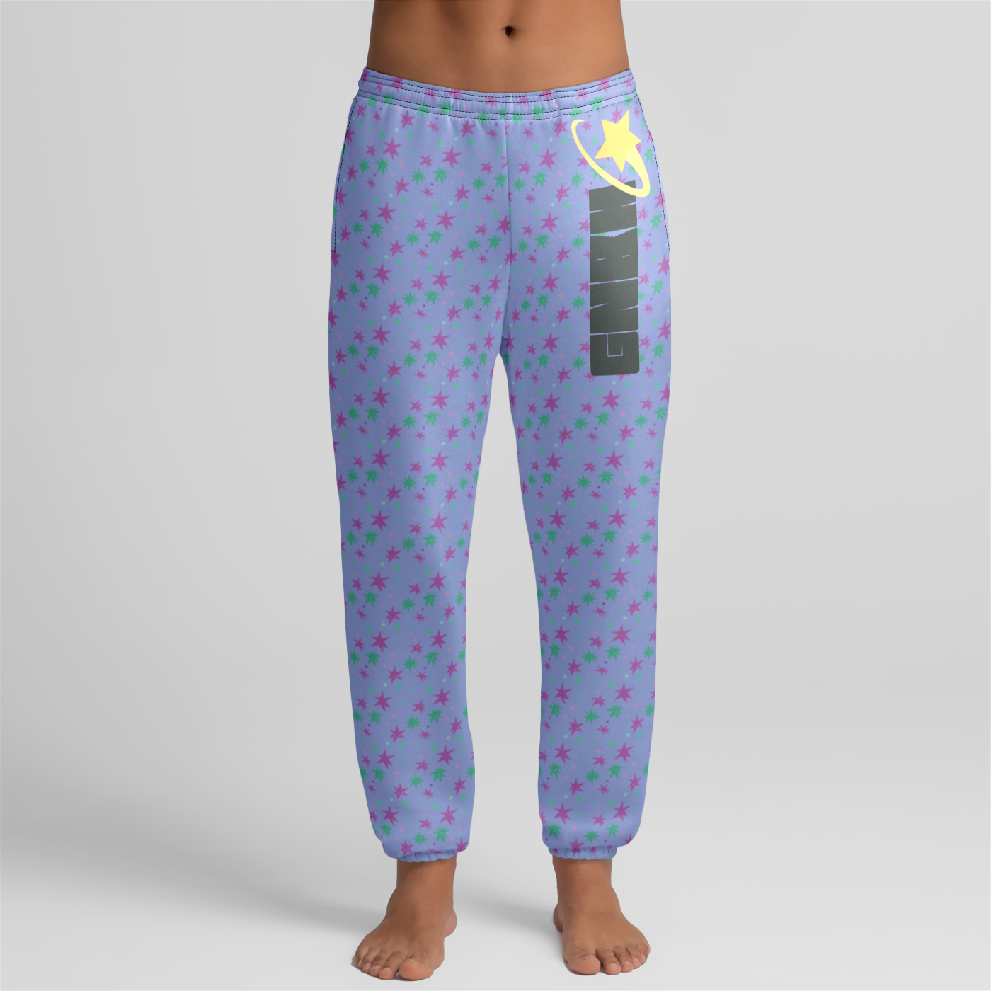 SWEATPANT STAR TRIPPER AQUA