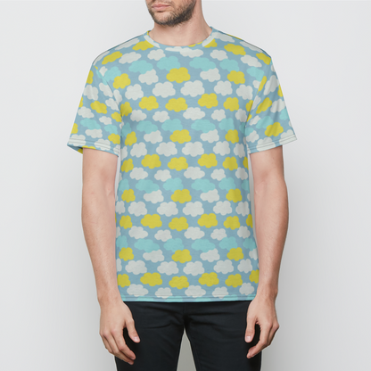 CREWNECK TEE CLOUD CANDY YELLOW