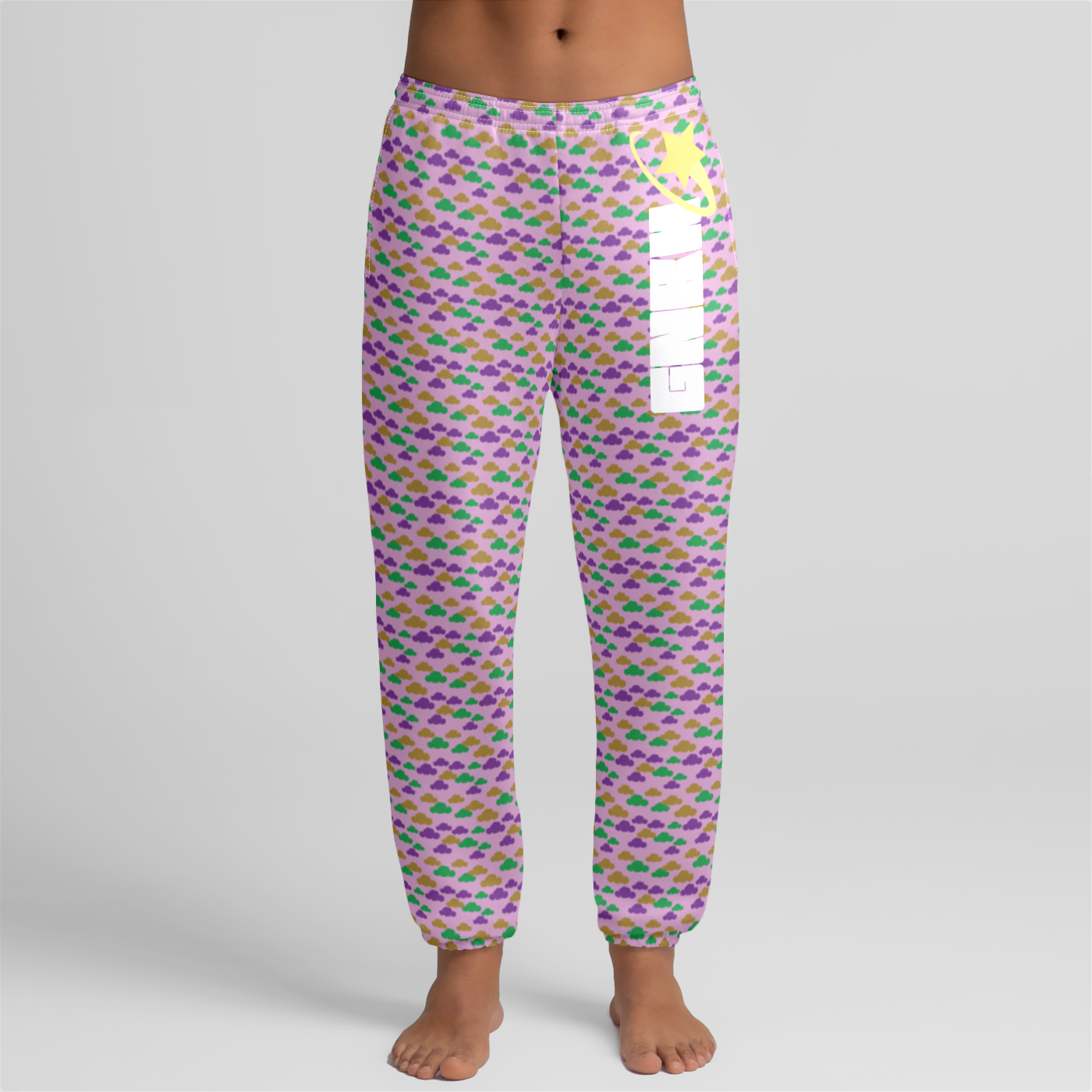 SWEATPANT CLOUD GEMS PURPLE