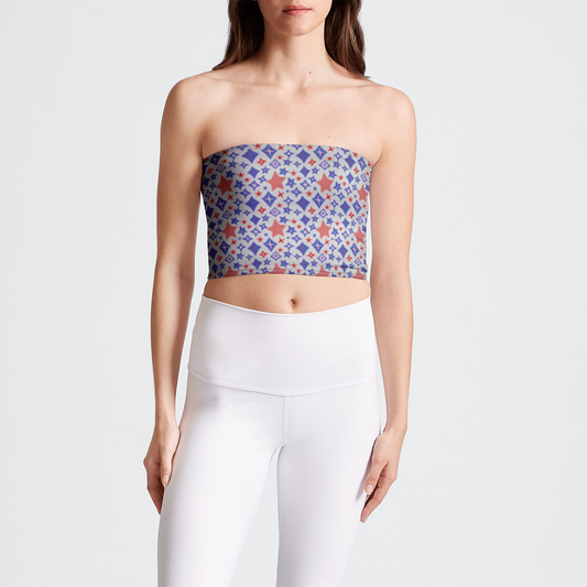 TUBE TOP STAR POWER INDIGO