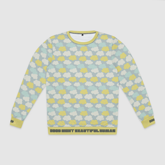 CREWNECK SWEATSHIRT CLOUD CANDY YELLOW