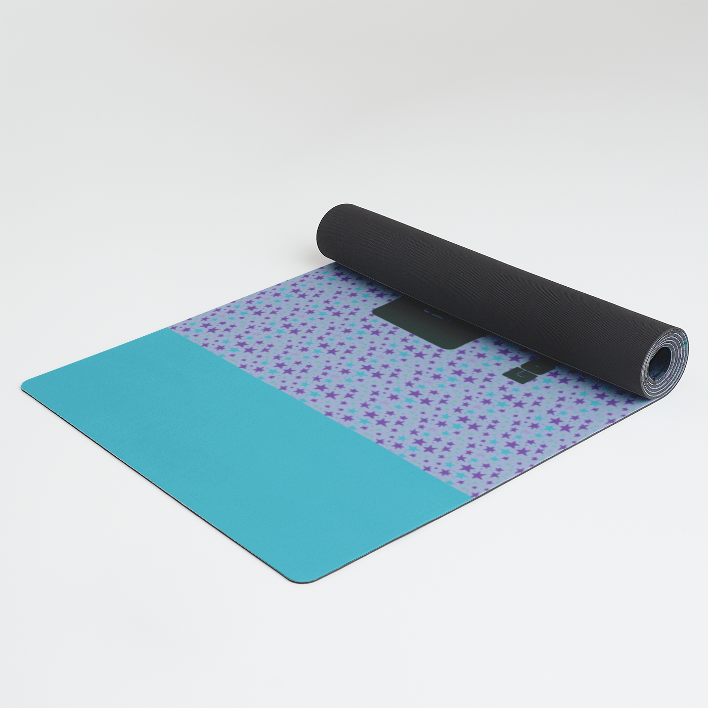 LUXE YOGA MAT STARDUST BLUE