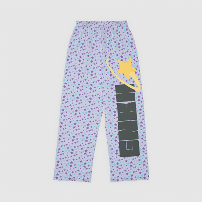 PAJAMA PANT STARDUST BLUE