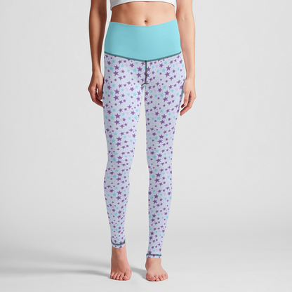 HIGH WAIST LEGGING STARDUST BLUE