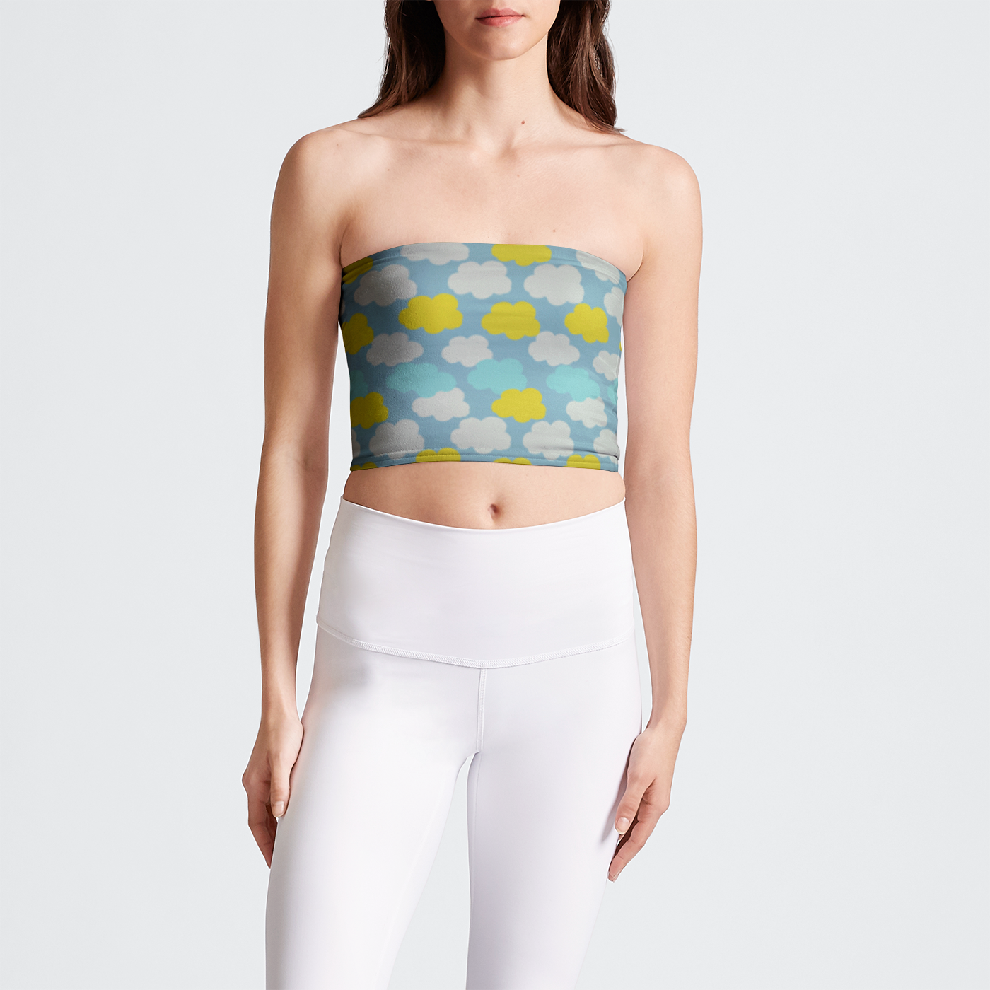 TUBE TOP CLOUD CANDY YELLOW