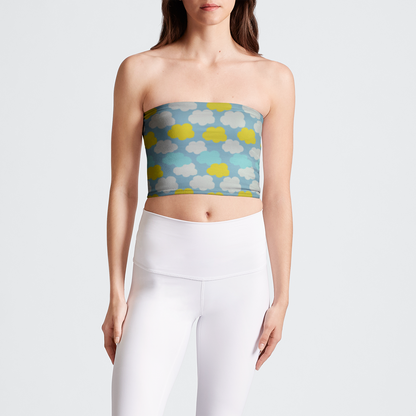 TUBE TOP CLOUD CANDY YELLOW