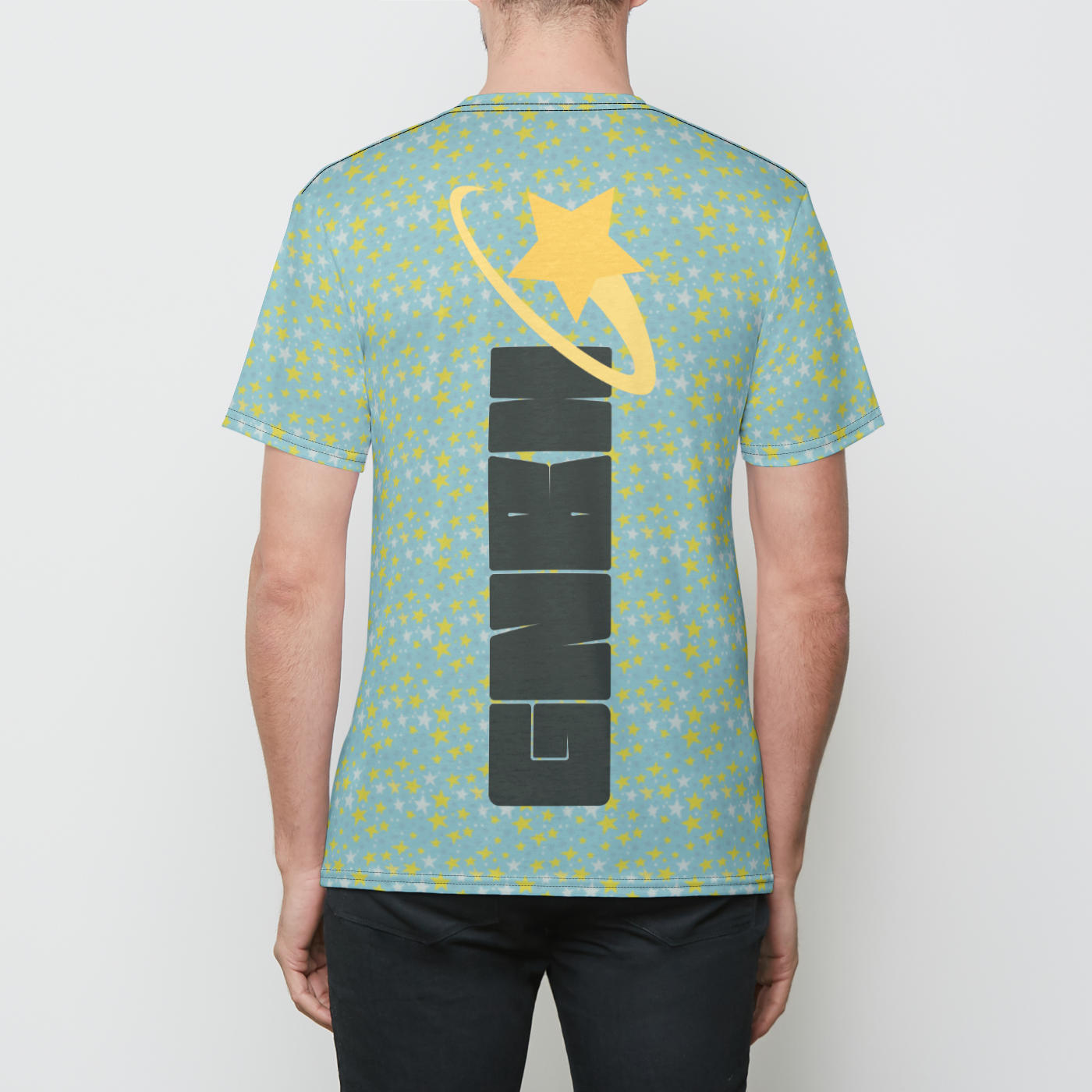 CREWNECK TEE STARDUST YELLOW