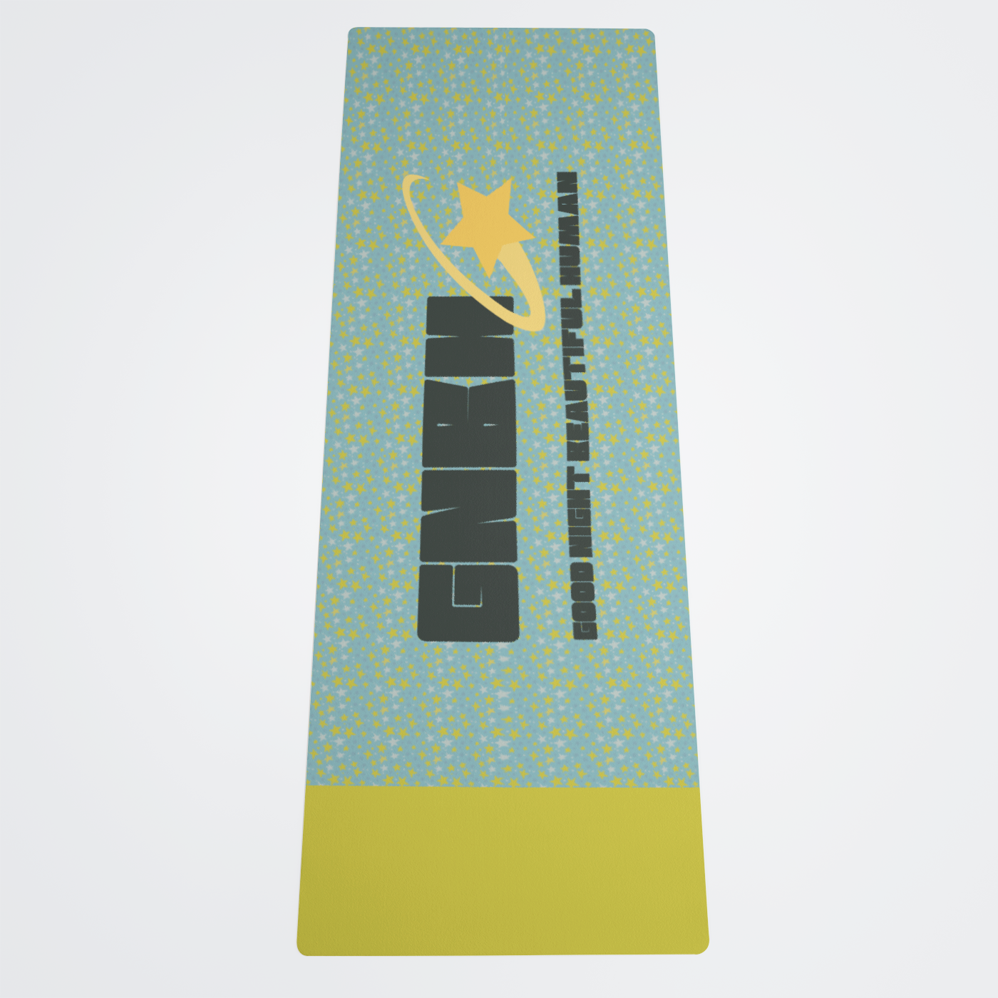 LUXE YOGA MAT STARDUST YELLOW