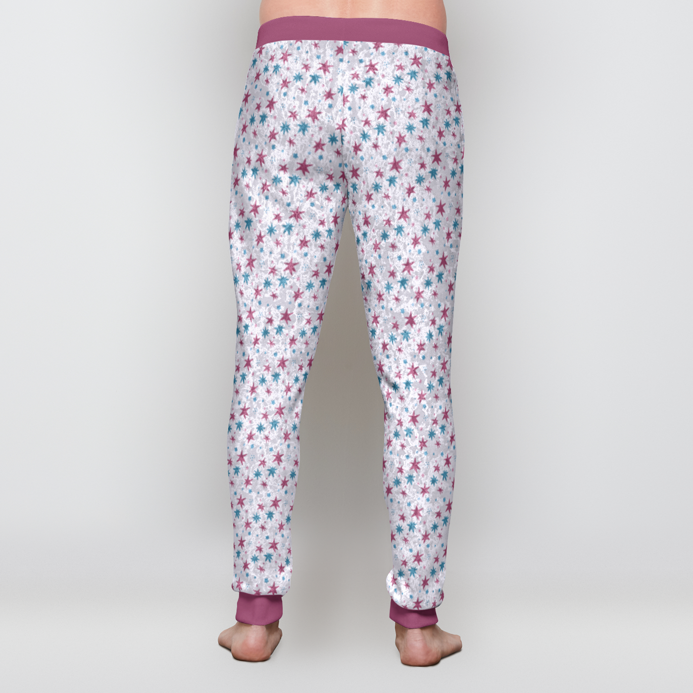 VELVET JOGGER STAR TRIPPER PINK