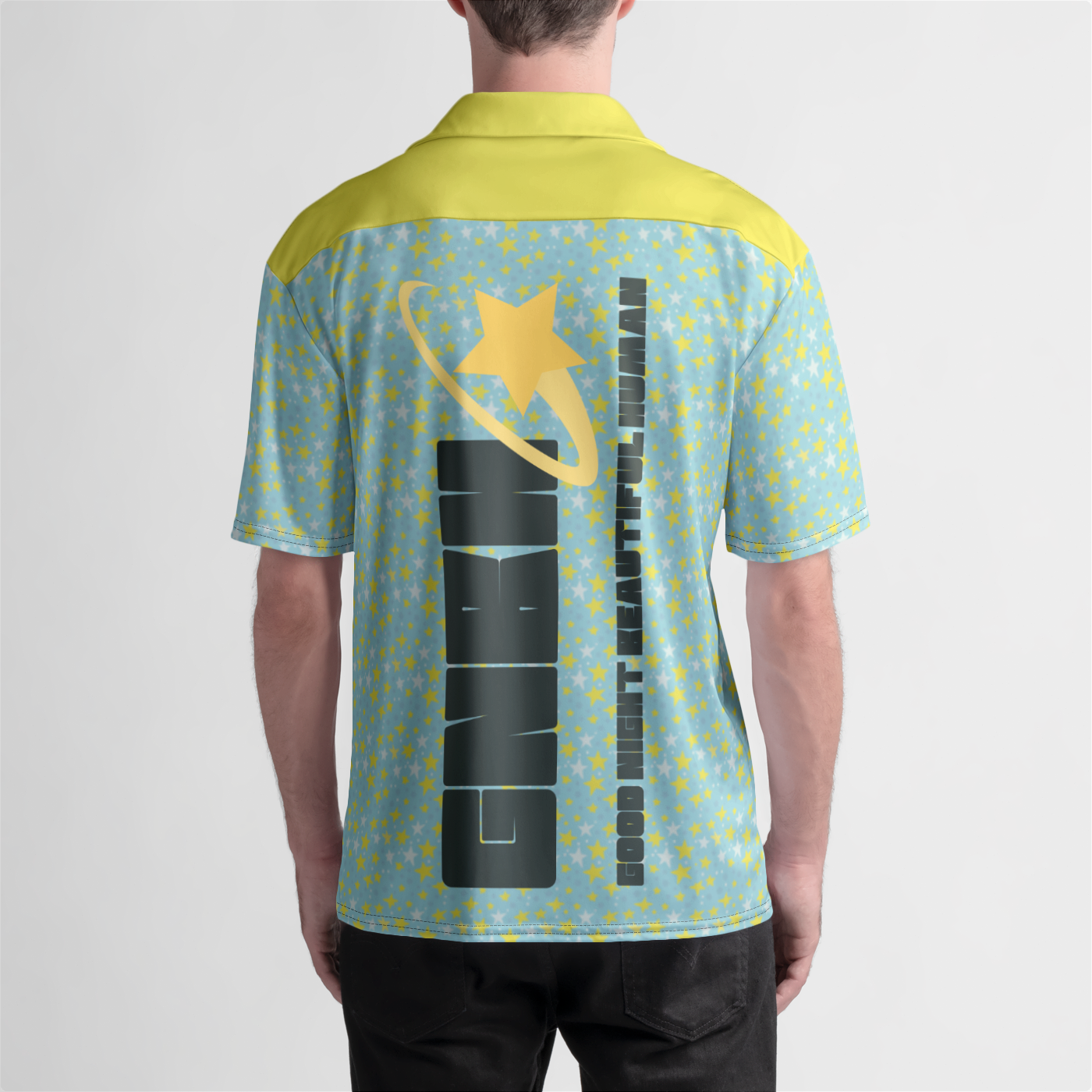 BUTTON UP SHIRT STARDUST YELLOW