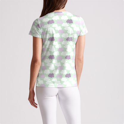 CLASSIC BOYFRIEND TEE CLOUD CANDY GREEN