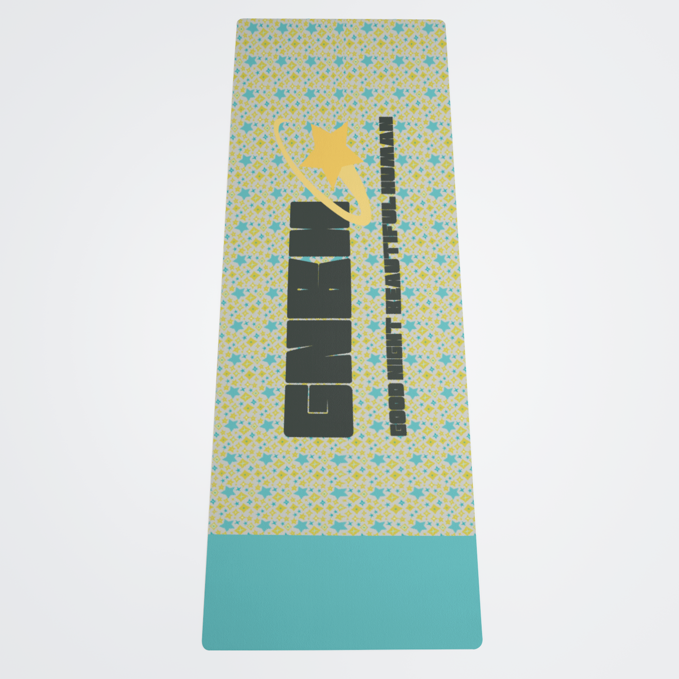 LUXE YOGA MAT STAR POWER TURQUOISE