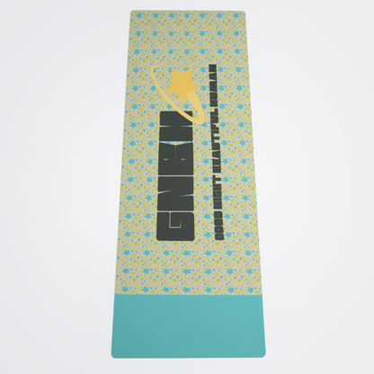 LUXE YOGA MAT STAR POWER TURQUOISE