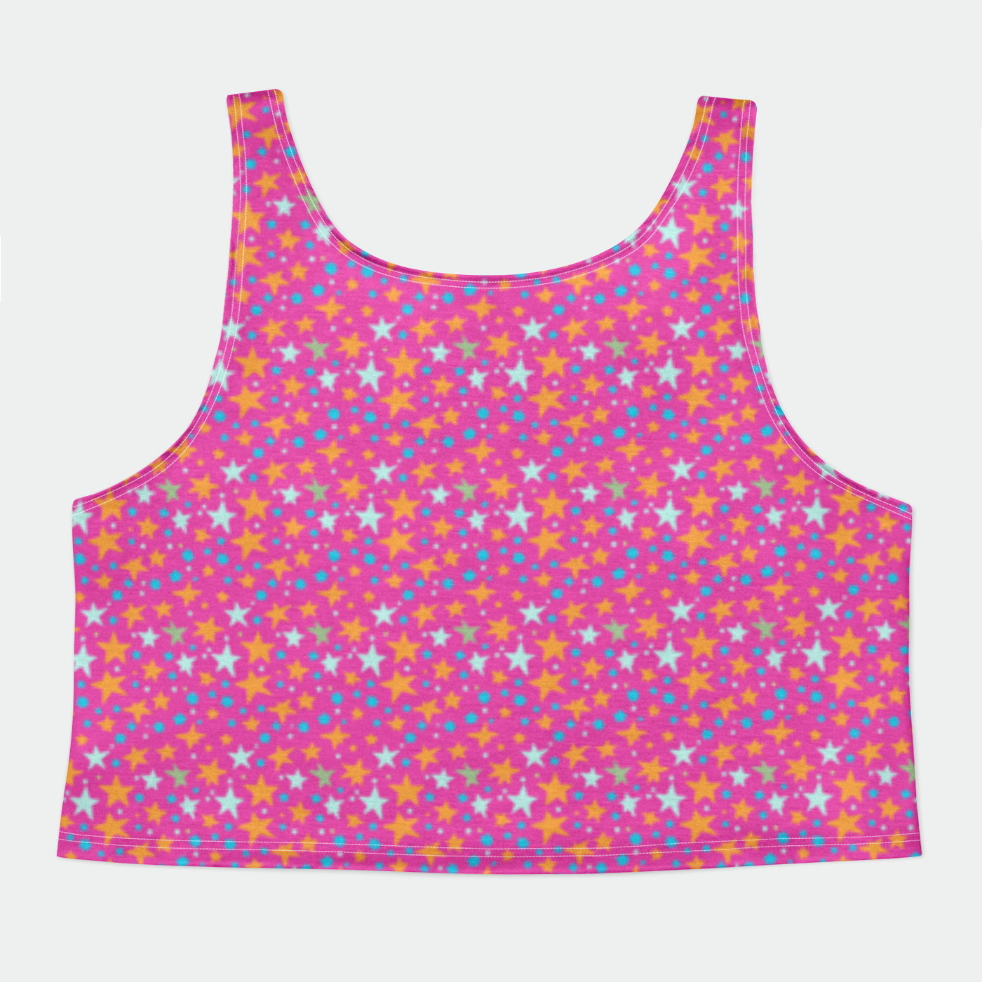 CROP TANK TOP STARDUST PINK