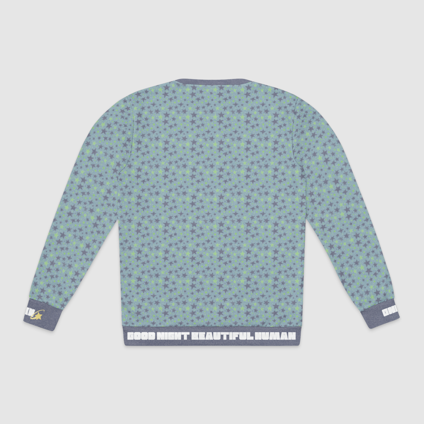 CREWNECK SWEATSHIRT STARDUST INDIGO