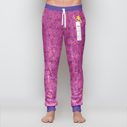 VELVET JOGGER STAR TRIPPER PURPLE