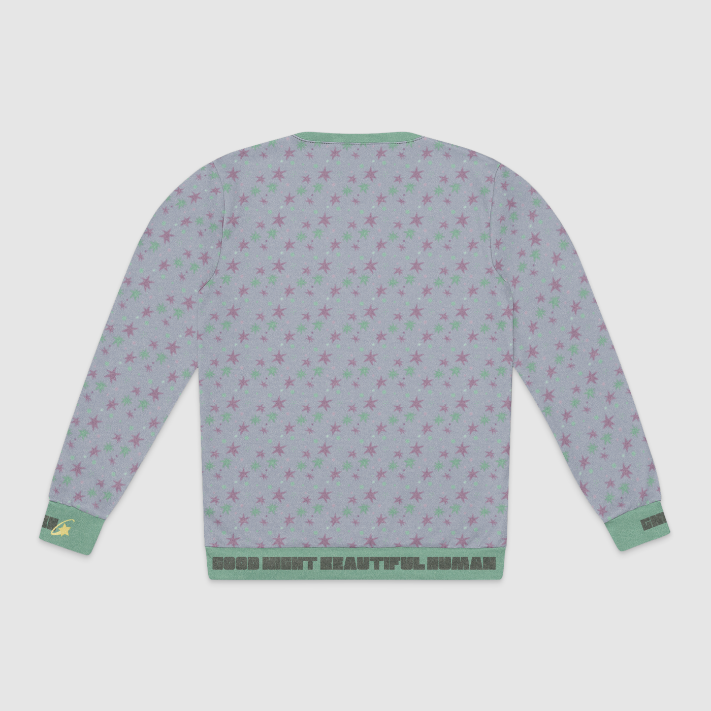 CREWNECK SWEATSHIRT STAR TRIPPER AQUA