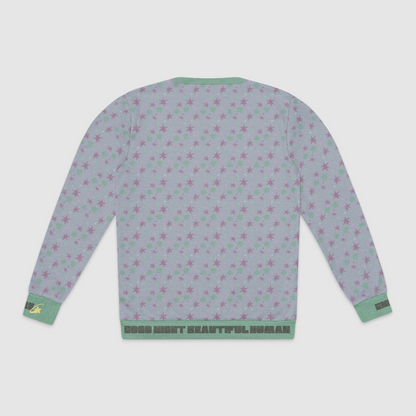 CREWNECK SWEATSHIRT STAR TRIPPER AQUA