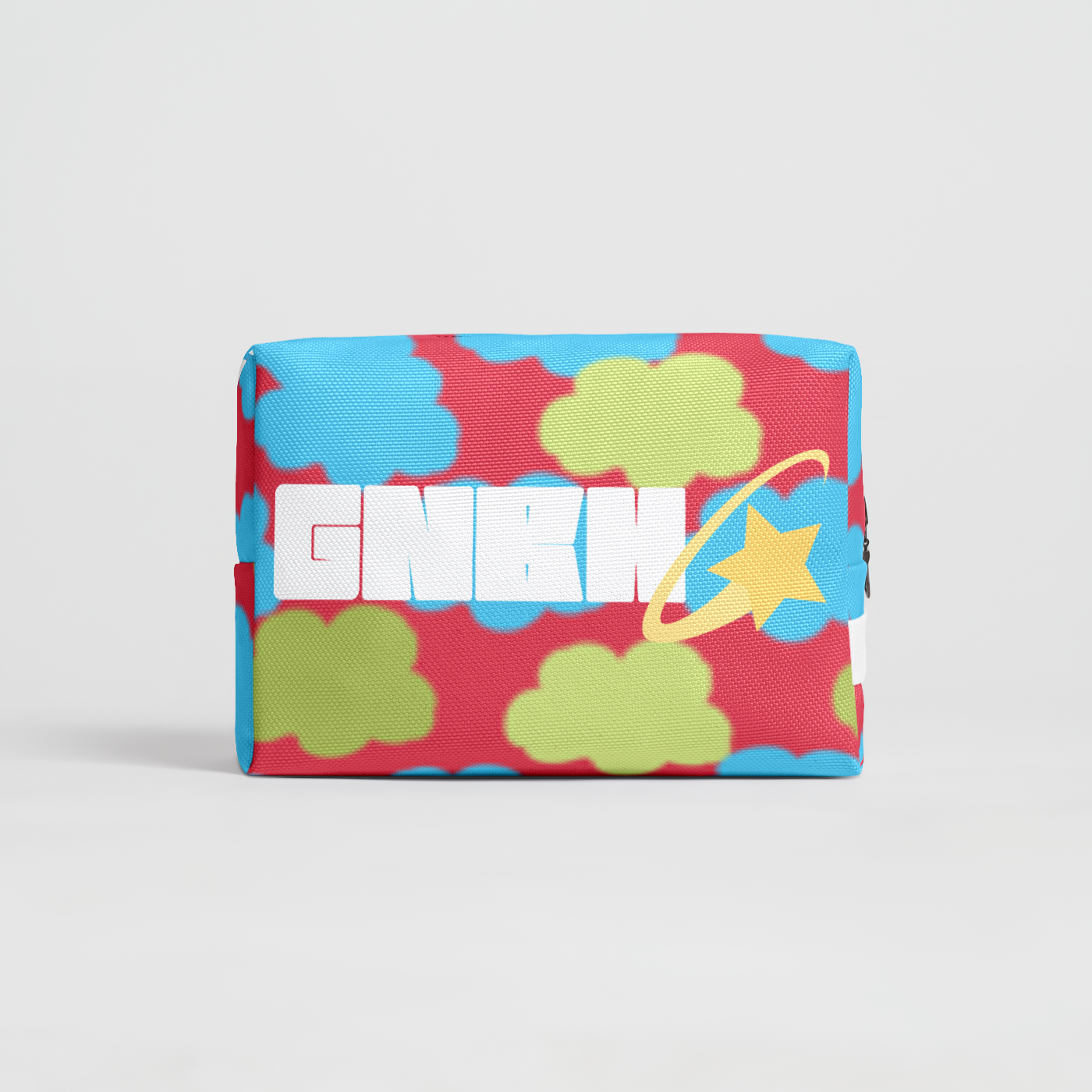 TOILETRY BAG CLOUD CANDY RED