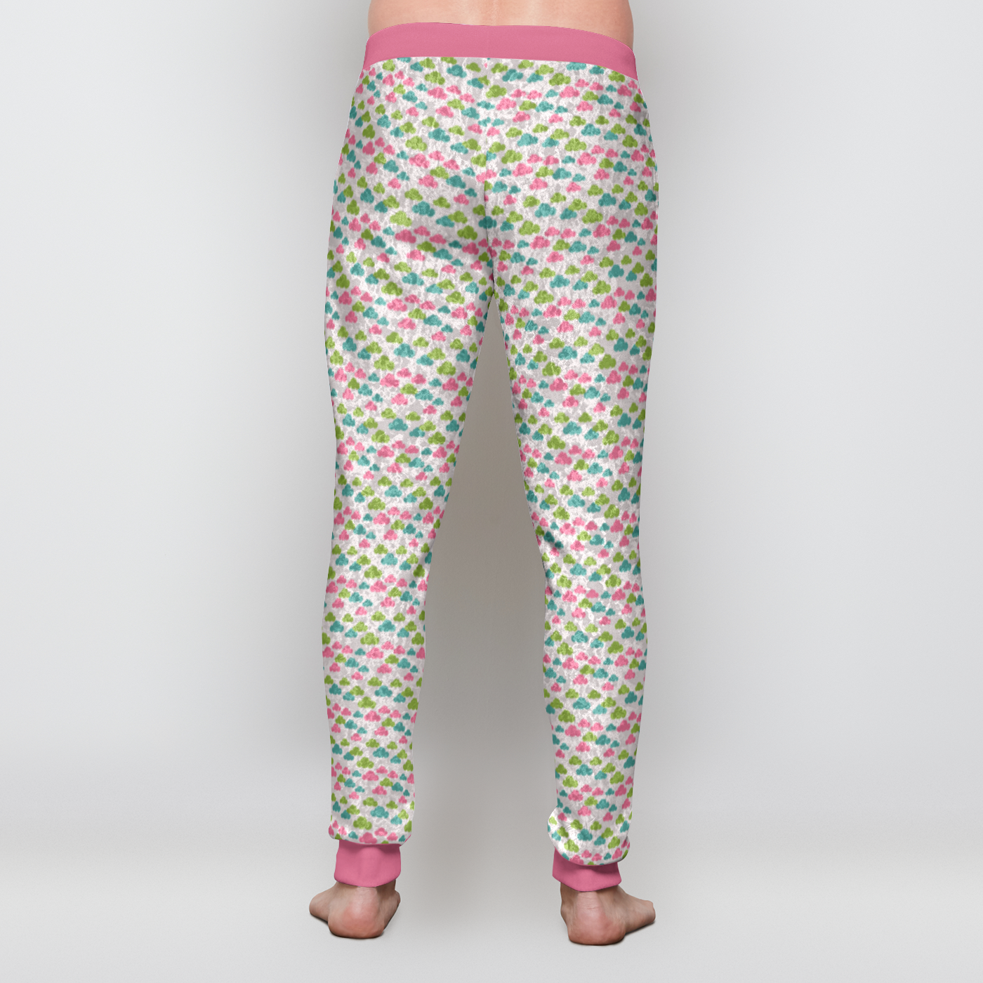 VELVET JOGGER CLOUD GEMS PINK