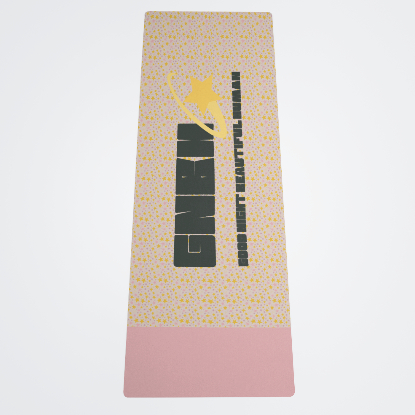 LUXE YOGA MAT STARDUST LIGHT PINK