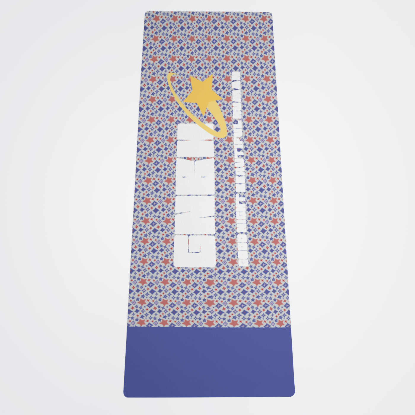 LUXE YOGA MAT STAR POWER INDIGO