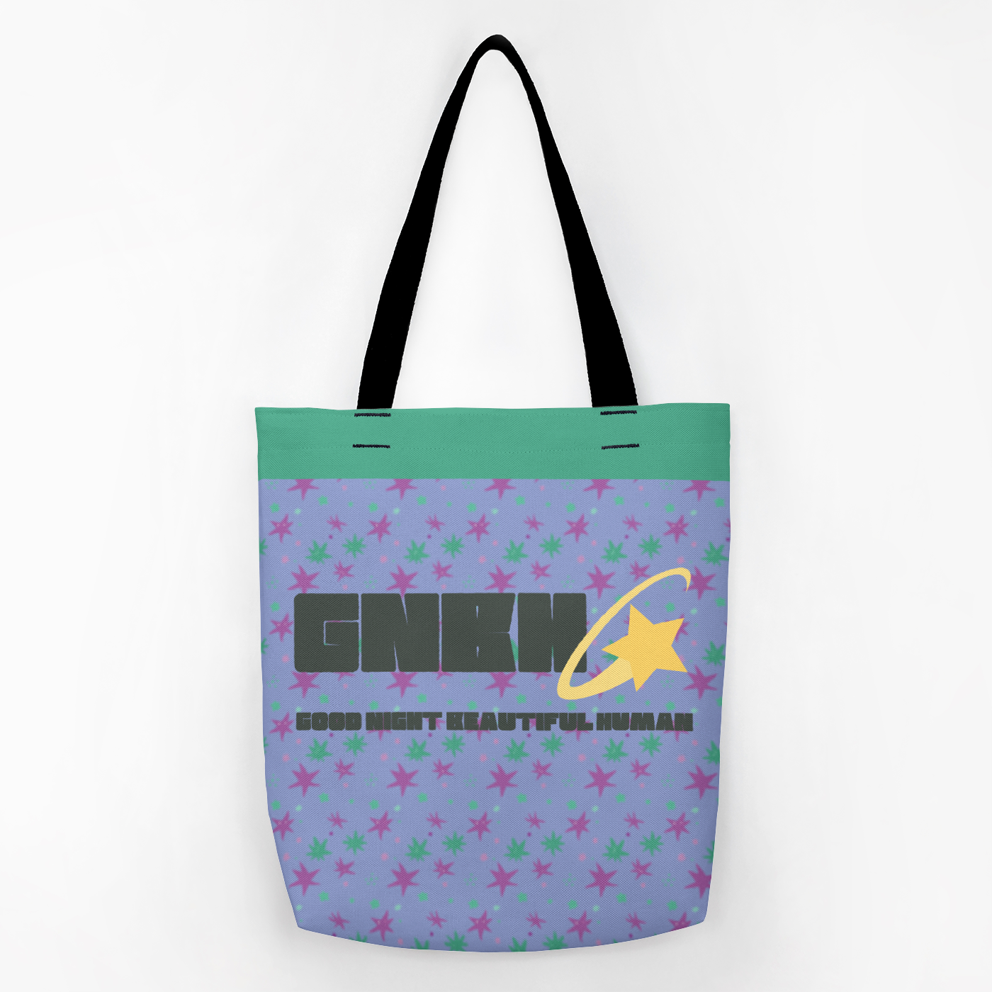 CLASSIC TOTE BAG STAR TRIPPER AQUA