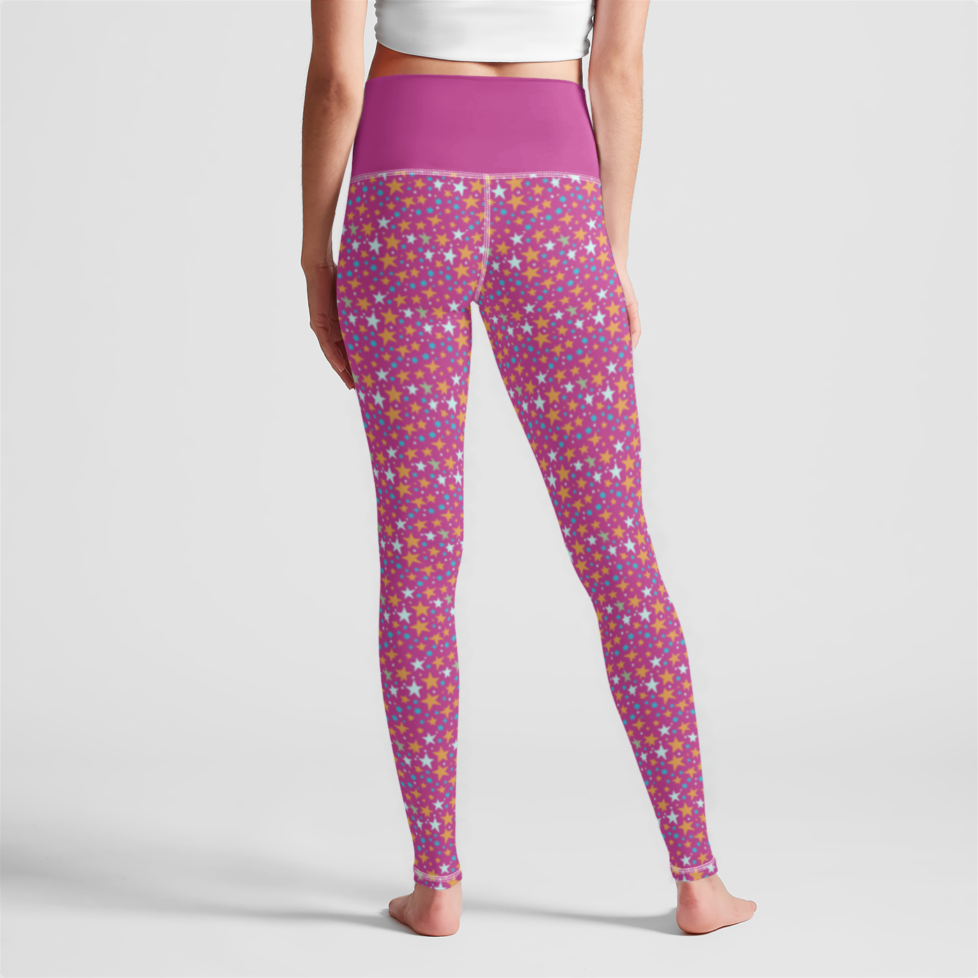 HIGH WAIST LEGGING STARDUST PINK