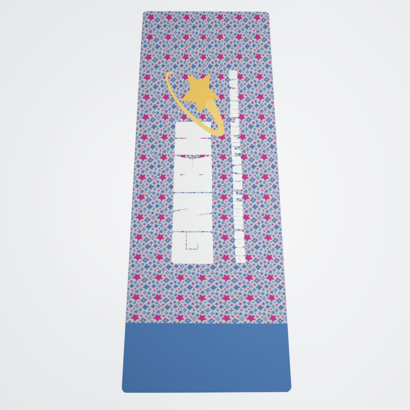 LUXE YOGA MAT STAR POWER BLUE