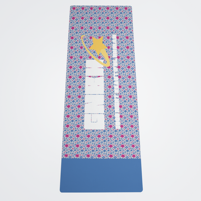 LUXE YOGA MAT STAR POWER BLUE