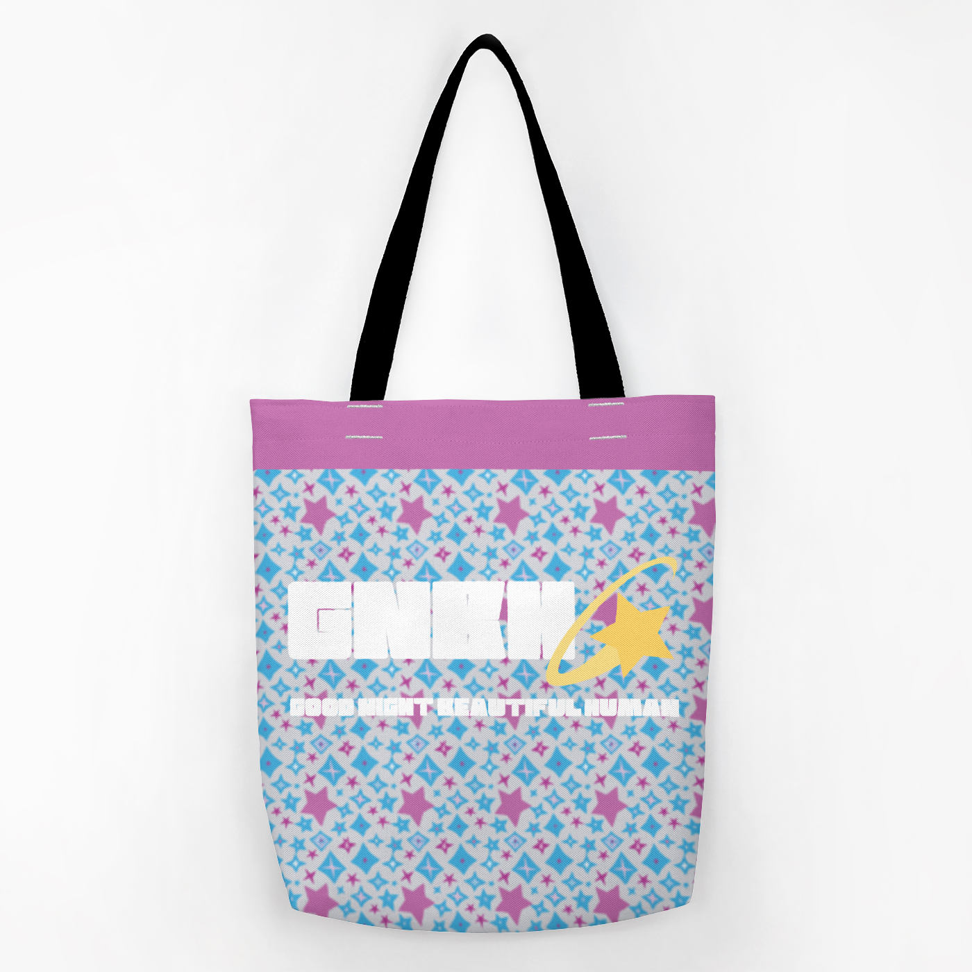 CLASSIC TOTE BAG STAR POWER PINK